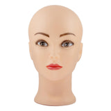 Maxbell Realistic Mannequin Head Foam Wig Display Stand for Make up Hat Hair Styling Women