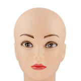 Maxbell Realistic Mannequin Head Foam Wig Display Stand for Make up Hat Hair Styling Women