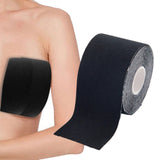 Maxbell Breast Tape Women 5M Body Tape for Bra Deep V Dress Brassiere Black