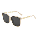 Maxbell Sunglasses Womens Trendy Stylish Sun Glasses for Outdoor Backpacking Cosplay Yellow