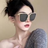 Maxbell Sunglasses Womens Trendy Stylish Sun Glasses for Outdoor Backpacking Cosplay Yellow