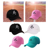 Maxbell Baseball Hat for Women Men Sports Cap for Fishing Outdoor Activities Camping Black