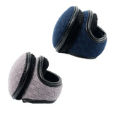 Maxbell Winter Ear Warmers Foldable Ear Muffs for Outdoor Activities Skiing Walking Gray
