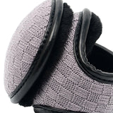 Maxbell Winter Ear Warmers Foldable Ear Muffs for Outdoor Activities Skiing Walking Gray