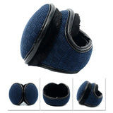 Maxbell Winter Ear Warmers Foldable Ear Muffs for Outdoor Activities Skiing Walking Navy