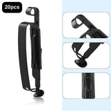 Maxbell 20x Belt Clip Keepers Clamp Metal Strap Clip for Camping Backpacking Hunting