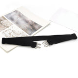Maxbell Women Elastic Waist Belt Casual Waistband for Festivals Birthday Gift Street Black