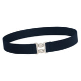 Maxbell Women Elastic Waist Belt Casual Waistband for Festivals Birthday Gift Street Deep Blue