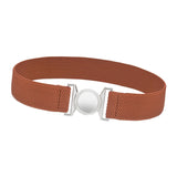 Maxbell Women Elastic Waist Belt Clothing Decor Waistband for Shopping Travel Street Camel