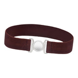 Maxbell Women Elastic Waist Belt Clothing Decor Waistband for Shopping Travel Street Coffee