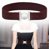 Maxbell Women Elastic Waist Belt Clothing Decor Waistband for Shopping Travel Street Coffee