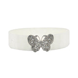 Maxbell Wide Elastic Belt Female Simple Decoration Cinch Dress Belt for Women Ladies White