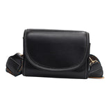 Maxbell Womens Shoulder Bag Trendy Casual Ladies Handbag Detachable Adjustable Strap Black