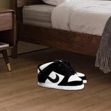 Maxbell Winter Footwear Soft Lightweight Warm Household Shoes for Gifts Dorm Bedroom Black