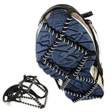 Maxbell Spikes Shoe Crampons for Snow and Ice for Ice Fishing Jogging Mountaineering EU 36 to 41