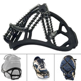 Maxbell Spikes Shoe Crampons for Snow and Ice for Ice Fishing Jogging Mountaineering EU 41 to 46