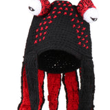 Maxbell Funny Tricky Hat Decor Costume Hat for Themed Party Fancy Dress Gift Black Red