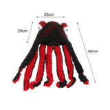 Maxbell Funny Tricky Hat Decor Costume Hat for Themed Party Fancy Dress Gift Black Red