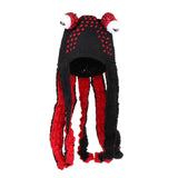 Maxbell Funny Tricky Hat Decor Costume Hat for Themed Party Fancy Dress Gift Black Red