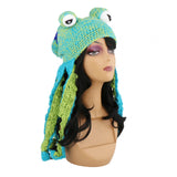 Maxbell Funny Tricky Hat Decor Costume Hat for Themed Party Fancy Dress Gift Blue Green