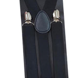 Maxbell Kids Suspenders with Clips Pants Suspender for Celebrations Street Festivals Black