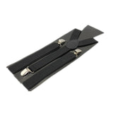 Maxbell Kids Suspenders with Clips Pants Suspender for Celebrations Street Festivals Black