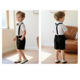 Maxbell Kids Suspenders with Clips Pants Suspender for Celebrations Street Festivals Black