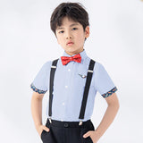 Maxbell Kids Suspenders with Clips Pants Suspender for Celebrations Street Festivals Black