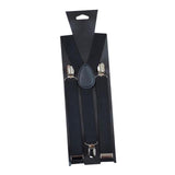 Maxbell Kids Suspenders with Clips Pants Suspender for Celebrations Street Festivals Black