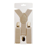 Maxbell Kids Suspenders with Clips Pants Suspender for Celebrations Street Festivals Khaki