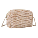 Maxbell Women Crossbody Bag Portable Casual Summer Beach Tote for Work Picnic Outdoor Beige