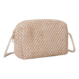 Maxbell Women Crossbody Bag Portable Casual Summer Beach Tote for Work Picnic Outdoor Beige