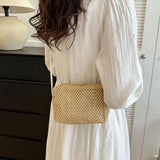 Maxbell Women Crossbody Bag Portable Casual Summer Beach Tote for Work Picnic Outdoor Khaki