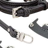 Maxbell Purse Strap Trendy DIY Supplies Shoulder Strap for Purse Small Bags Clutches Gray