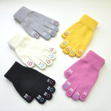 Maxbell Winter Warm Knitted Gloves Soft for Cold Weather Touch Screen Gloves Grey