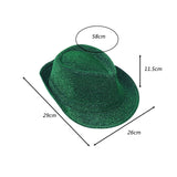 Maxbell St Patrick's Day Hats Funky Novelty Party Hat for Adults Jazz Hat Tuxedo Hat