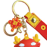 Maxbell 2024 Dragon Chinese Lunar New Year Keychain Keyring for Girlfriend Men Bag