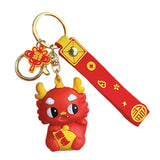 Maxbell 2024 Dragon Chinese Lunar New Year Keychain Keyring for Girlfriend Men Bag