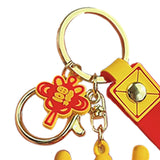 Maxbell 2024 Dragon Chinese Lunar New Year Keychain Keyring for Girlfriend Men Bag