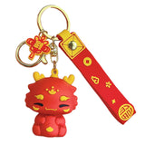 Maxbell 2024 Dragon Chinese Lunar New Year Keychain Keyring for Girlfriend Men Bag