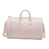Maxbell Travel Garment Bag Shoulder Bag Pink Overnight Bag Weekender Bag Luggage Bag