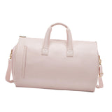 Maxbell Travel Garment Bag Shoulder Bag Pink Overnight Bag Weekender Bag Luggage Bag