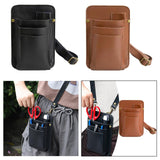 Maxbell Hairdressing Tools Waist Belt Bag Hair Styling Belt Bag for Keeping Scissors black