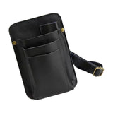 Maxbell Hairdressing Tools Waist Belt Bag Hair Styling Belt Bag for Keeping Scissors black