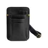 Maxbell Hairdressing Tools Waist Belt Bag Hair Styling Belt Bag for Keeping Scissors black