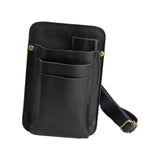 Maxbell Hairdressing Tools Waist Belt Bag Hair Styling Belt Bag for Keeping Scissors black