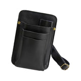 Maxbell Hairdressing Tools Waist Belt Bag Hair Styling Belt Bag for Keeping Scissors black