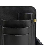 Maxbell Hairdressing Tools Waist Belt Bag Hair Styling Belt Bag for Keeping Scissors black