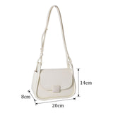 Maxbell Women Underarm Handbag Casual Elegant Girls Purse for Business Events Dinner White