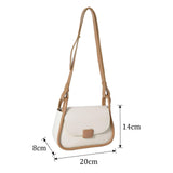 Maxbell Women Underarm Handbag Casual Elegant Girls Purse for Business Events Dinner Khaki White